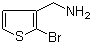 structure of CAS# 157664-47-6, 2-Bromo-3-thiophenemethanamine;3-Aminomethyl-2-bromothiophene