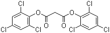 结构式 CAS# 15781-70-1, 2,4,6-三氯苯基丙二酸二酯