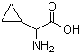 structure of CAS# 15785-26-9, 2-Cyclopropylglycine;(+/-)-alhpa-Aminocyclopropaneacetic acid; alpha-Aminocyclopropaneacetic acid; alpha-Cyclopropylglycine