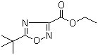 结构式 CAS# 158154-63-3, 5-(叔丁基)-1,2,4-恶二唑-3-羧酸乙酯