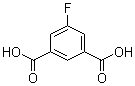 结构式 CAS# 1583-66-0, 5-氟间苯二甲酸