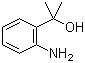 structure of CAS# 15833-00-8, 2-(2-Aminophenyl)propan-2-ol;o-Amino-alpha,alpha-dimethylbenzyl alcohol; 2-Amino-alpha,alpha-dimethylbenzenemethanol; alhpa,alpha-Dimethyl-2-aminobenzyl alcohol; alpha,alpha-Dimethyl-o-aminobenzyl alcohol