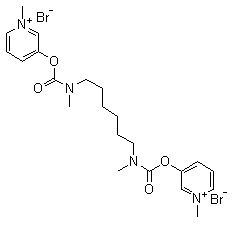 溴地斯的明分子结构 (CAS 15876-67-2)