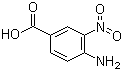 structure of CAS# 1588-83-6, 4-Amino-3-nitrobenzoic acid;3-Nitro-4-aminobenzoic acid