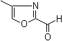 4-Methyl-2-oxazolecarboxaldehyde molecular structure (CAS 159015-07-3)