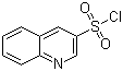 结构式 CAS# 159182-40-8, 喹啉-3-磺酰氯