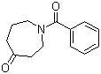 结构式 CAS# 15923-40-7, N-苯甲酰基六氢氮杂卓-4-酮