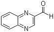 structure of CAS# 1593-08-4, 2-Quinoxalinecarbaldehyde;Quinoxaline-2-carbaldehyde; Quinoxaline-2-carboxaldehyde