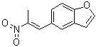 5-(2-Nitro-1-propen-1-yl)benzofuran molecular structure (CAS 1593569-72-2)