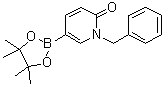 结构式 CAS# 1594127-49-7, 1-苄基吡啶-2(1H)-酮-5-硼酸频哪醇酯