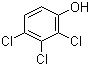 结构式 CAS# 15950-66-0, 2,3,4-三氯苯酚