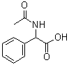 结构式 CAS# 15962-46-6, N-乙酰基-DL-苯基甘氨酸