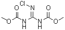 结构式 CAS# 1596379-00-8, 2-氯-1,3-二(甲氧羰基)胍
