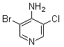 structure of CAS# 159783-78-5, 3-Bromo-5-chloro-4-pyridinamine;3-Bromo-5-chloropyrid-4-ylamine; 4-Amino-3-bromo-5-chloropyridine
