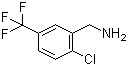 structure of CAS# 15996-78-8, 2-Chloro-5-(trifluoromethyl)benzylamine;[2-Chloro-5-(trifluoromethyl)phenyl]methanamine