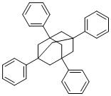 1,3,5,7-四苯基金刚烷分子结构 (CAS 16004-75-4)