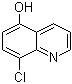 structure of CAS# 16026-85-0, 8-Chloro-5-quinolinol