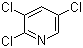 structure of CAS# 16063-70-0, 2,3,5-Trichloropyridine
