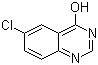 structure of CAS# 16064-14-5, 6-Chloro-4-hydroxyquinazoline;6-Chloroquinazolin-4-ol