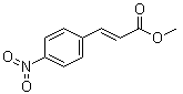 4-硝基肉桂酸甲酯分子结构 (CAS 1608-36-2)