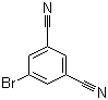 5-Bromo-1,3-benzenedicarbonitrile molecular structure (CAS 160892-07-9)
