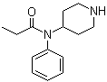 Norfentanyl molecular structure (CAS 1609-66-1)
