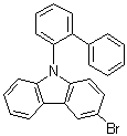 结构式 CAS# 1609267-04-0, 9-[1,1'-联苯]-2-基-3-溴-9H-咔唑