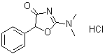 2-(Dimethylamino)-5-phenyl-4(5H)-oxazolone hydrochloride molecular structure (CAS 16122-97-7)