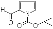 结构式 CAS# 161282-57-1, 2-醛基吡咯-1-甲酸叔丁酯