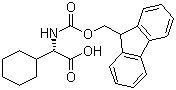 结构式 CAS# 161321-36-4, N-芴甲氧羰基-L-环己基甘氨酸