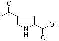 结构式 CAS# 16168-93-7, 4-乙酰基-1H-吡咯-2-羧酸