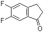 5,6-Difluoroindanone molecular structure (CAS 161712-77-2)