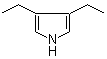structure of CAS# 16200-52-5, 3,4-Diethylpyrrole;3,4-Diethyl-1H-pyrrole