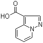 结构式 CAS# 16205-46-2, 吡唑并[1,5-a]吡啶-3-羧酸