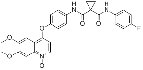 结构式 CAS# 1621681-63-7, 卡博替尼N-氧化物
