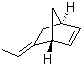 structure of CAS# 16219-75-3, 5-Ethylidene-2-norbornene;5-Ethylidenebicyclo[2.2.1]hept-2-ene; 5-Ethylidene-8,9,10-trinorborn-2-ene