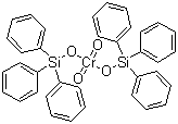 Bis(triphenylsilyl) chromate molecular structure (CAS 1624-02-8)