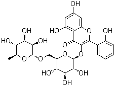 Datiscetin 3-rutinoside molecular structure (CAS 16310-92-2)