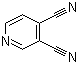 Pyridine-3,4-dicarbonitrile molecular structure (CAS 1633-44-9)