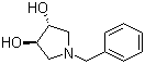 structure of CAS# 163439-82-5, (3R,4R)-(-)-1-Benzyl-3,4-pyrrolidinediol