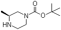 结构式 CAS# 163765-44-4, (R)-4-Boc-2-甲基哌嗪; (R)-4-N-叔丁氧羰基-2-甲基哌嗪