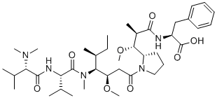 结构式 CAS# 163768-50-1, 澳瑞他汀F