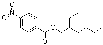 2-Ethylhexyl p-nitrobenzoate molecular structure (CAS 16397-70-9)