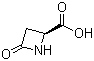 结构式 CAS# 16404-94-7, (S)-(-)-4-氧代-2-氮杂环丁烷甲酸
