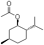 structure of CAS# 16409-45-3, L-Menthyl acetate