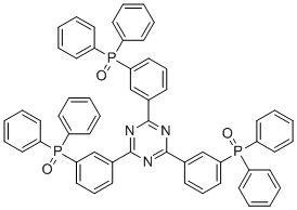 结构式 CAS# 1646906-26-4, 2,4,6-三[3-(二苯基亚膦酰)苯基]-1,3,5-三嗪