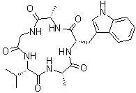 Vaccarin A molecular structure (CAS 164991-89-3)