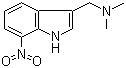 7-硝基芦竹碱分子结构 (CAS 1654-34-8)