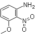 2-Nitro-3-methoxyaniline molecular structure (CAS 16554-47-5)
