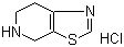 4,5,6,7-Tetrahydrothiazolo[5,4-c]pyridine hydrochloride molecular structure (CAS 165948-23-2)